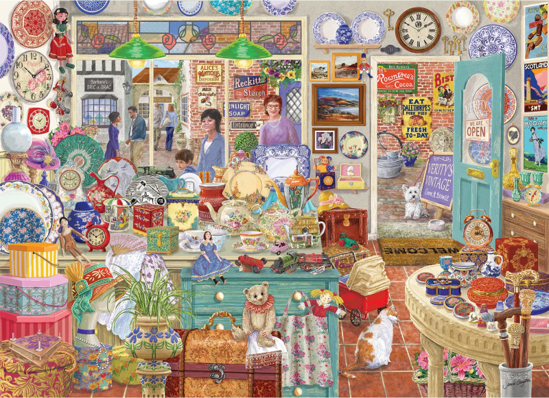GIBSONS Puzzle Veritino starožitnictví 1000 dílků