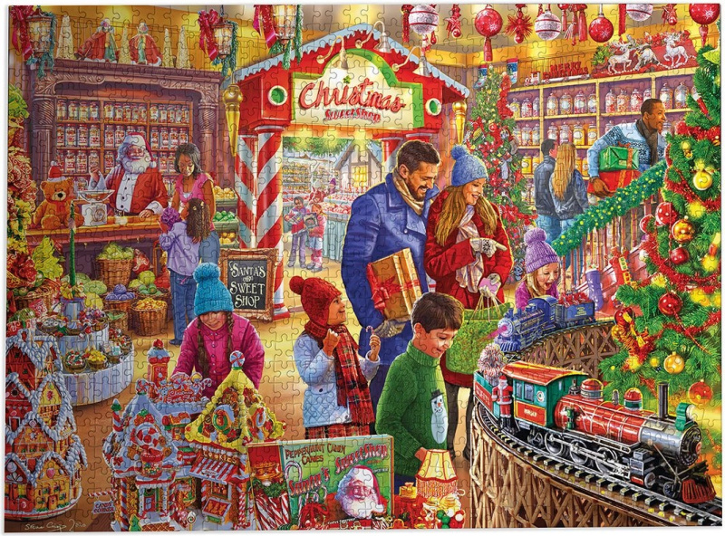 Gibsons puzzle Santova cukrárna 1000 dílků