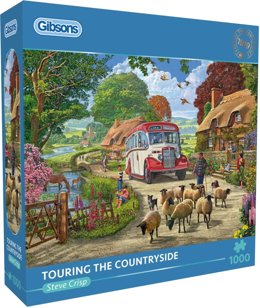 Gibsons puzzle Prohlídka venkova 1000 dílků