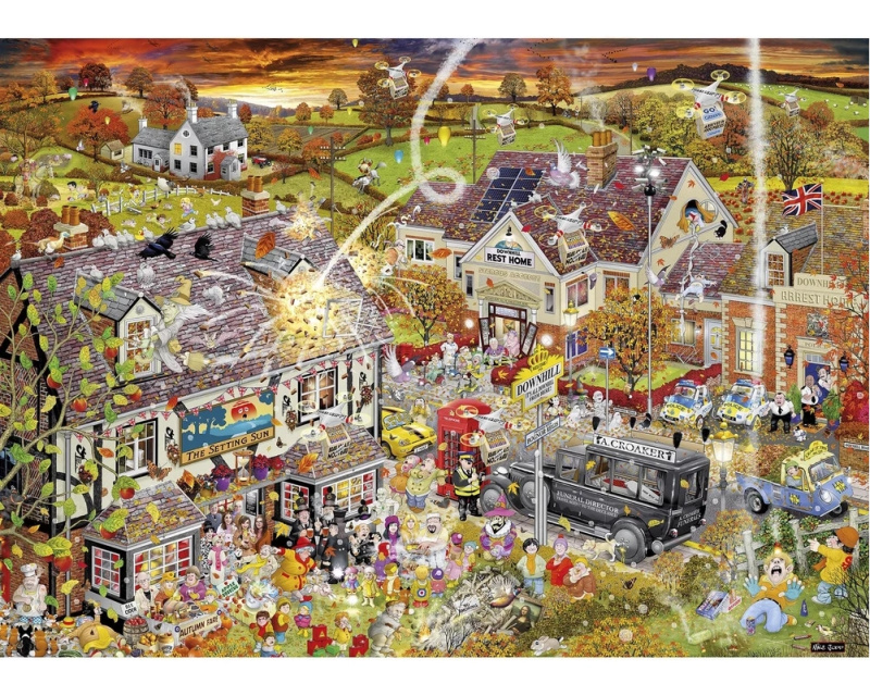 GIBSONS Puzzle Miluji podzim 1000 dílků