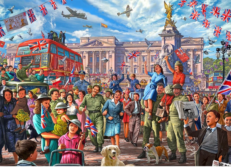 Gibsons puzzle Poslední dny války – 1000 dílků