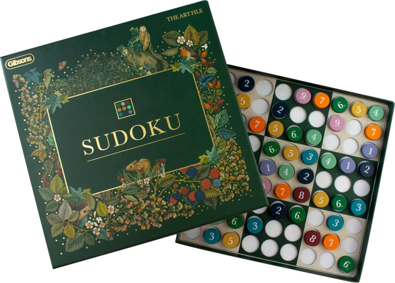 Barevné sudoku GIBSONS