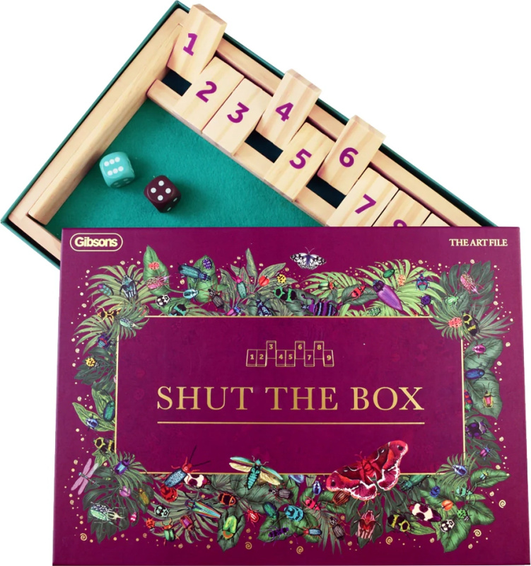 Gibsons stolní hra Shut the Box