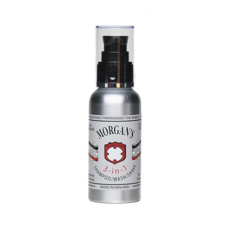 Morgan's 3v1 (šampon, mýdlo, pěna na holení), 100ml
