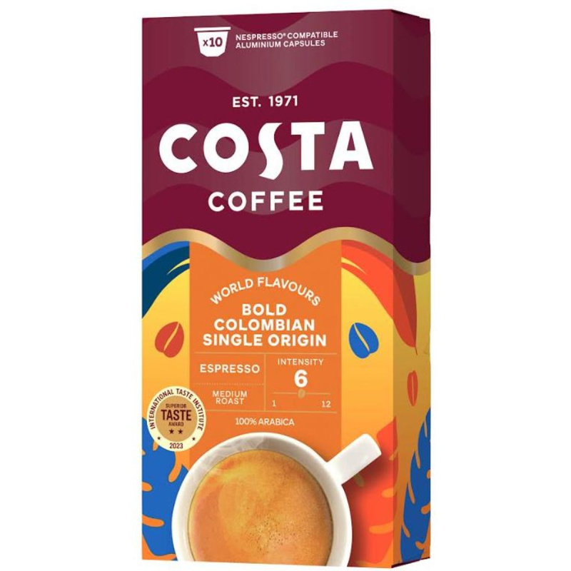 Costa Coffee Colombia Espresso kávové kapsle