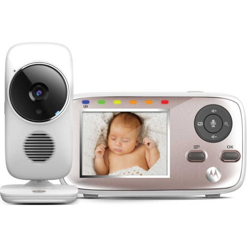 Dětská chůvička Motorola MBP 667 Connect / dosah 300 m / bílá Varianta: ivi1