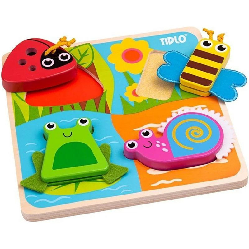 Tidlo Senzorické puzzle louka