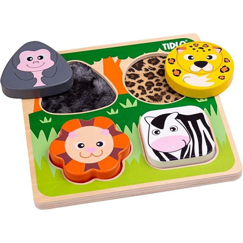 Tidlo Senzorické puzzle safari