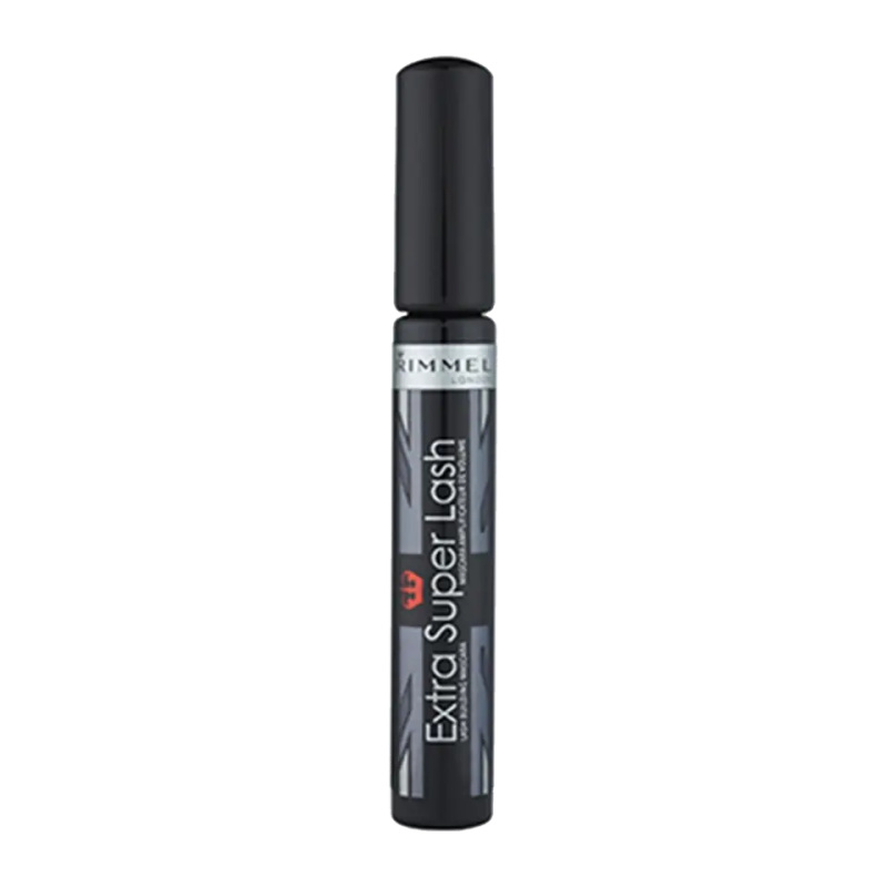 Rimmel Extra Super Lash řasenka pro prodloužení řas odstín 101 Black Black 8 ml