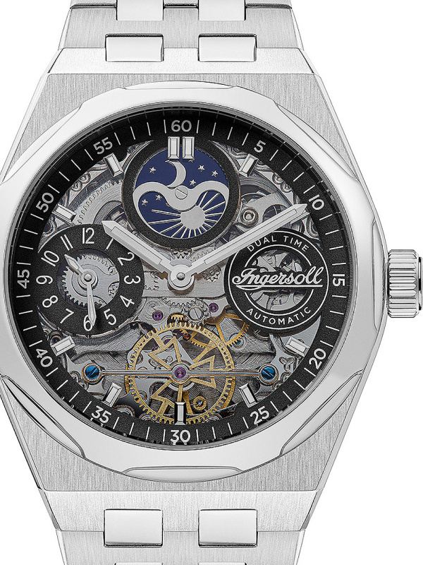 Ingersoll I12901 The Broadway Dual Time Automatic 43mm