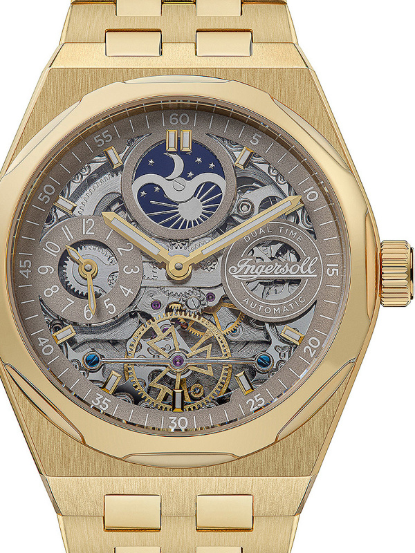 Ingersoll I12902 The Broadway Dual Time Automatic 43mm
