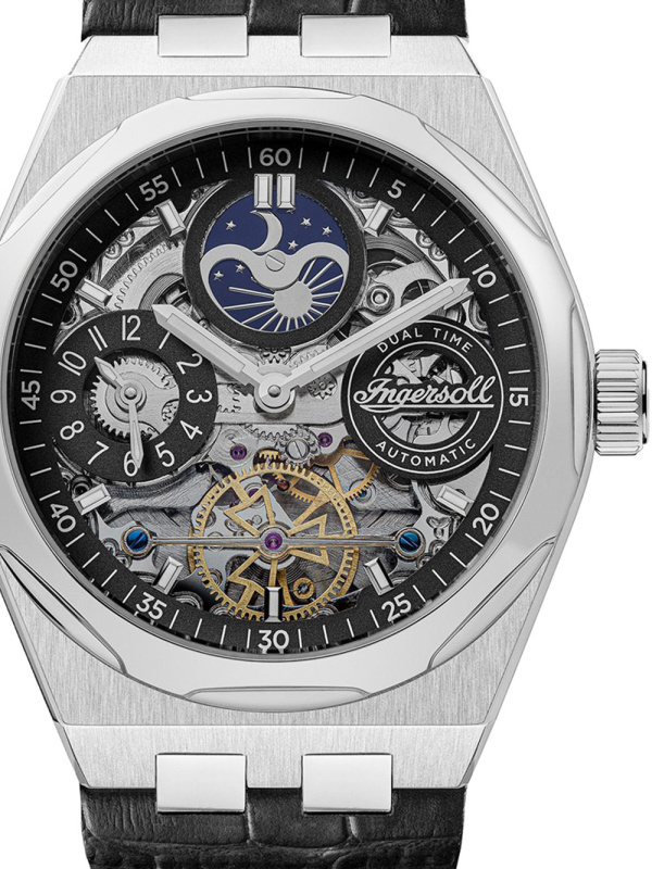 Ingersoll I12903 The Broadway Dual Time Automatic 43mm