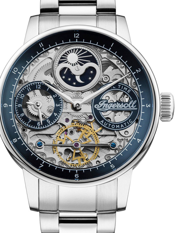 Ingersoll I07707 The Jazz Dual Time Automatic 42mm