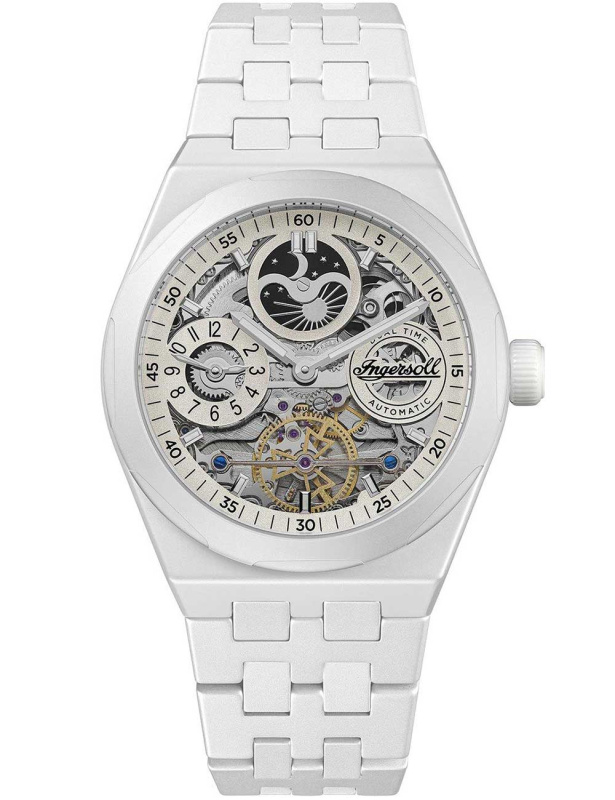 Ingersoll I15103 The Broadway Dual Time Ceramic Autom. 43mm