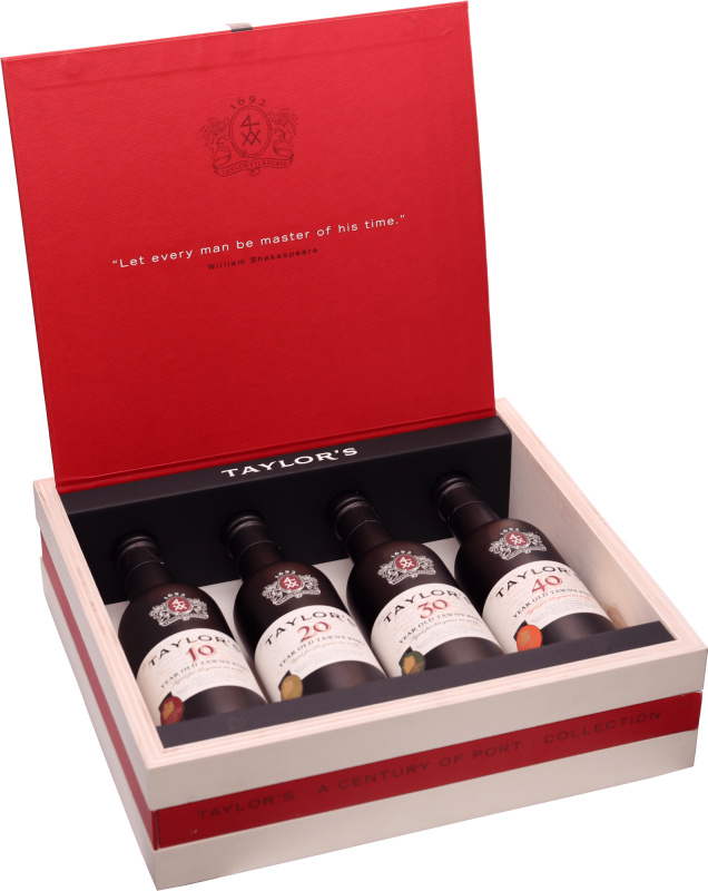 Set Taylor's Exclusiv Tawny Port 4 x 0,375l 20% 1,5l