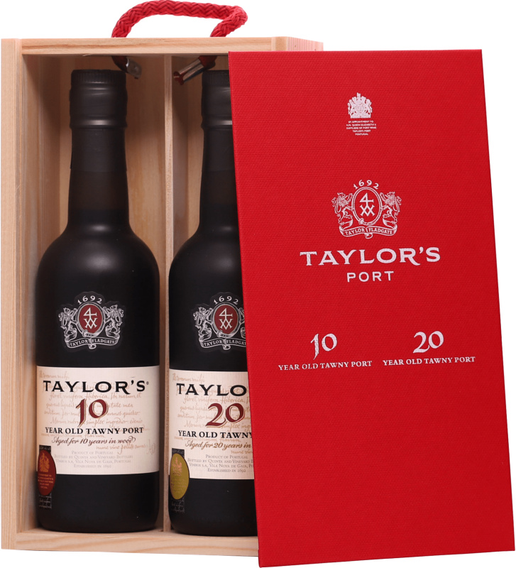 Set Taylor's 10 letý Tawny Port + 20 letý Tawny Port  2x0,375l 20% 0,75l