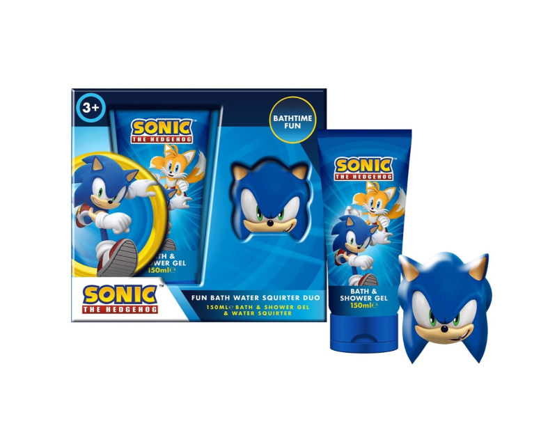 Sada sprchový gel a pěna do koupele Sonic 150 ml s koupacím stříkátkem