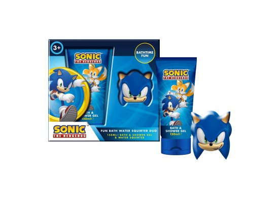 Sada sprchový gel a pěna do koupele Sonic 150 ml s koupacím stříkátkem