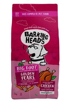 BARKING HEADS Big Foot Golden Years Chicken 12 kg