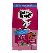 BARKING HEADS Little Paws Golden Years Chicken 6kg