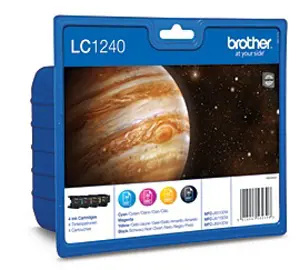 Sada inkoustových kazet Brother LC1240VALBP