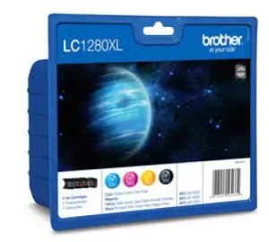 Inkoust Brother LC-1280XLVALBP - multipack BK+C+M+Y