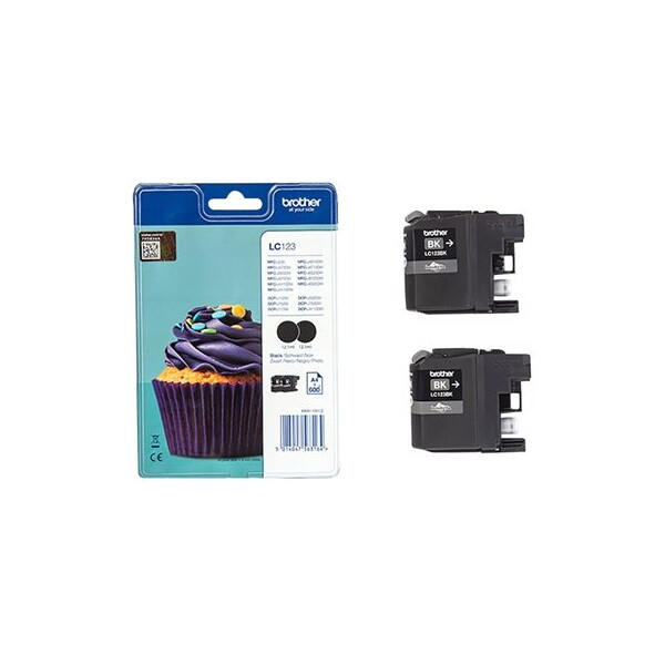 Brother LC123BKBP2 Vícebarevná