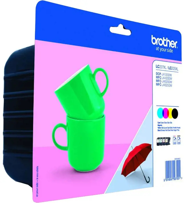 Brother LC227XLVALBP Vícebarevná