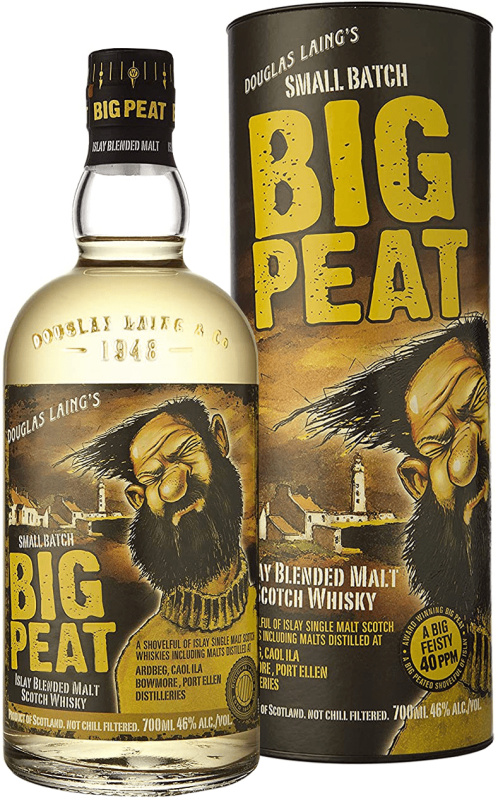Big Peat v tubě 46% 0,7l