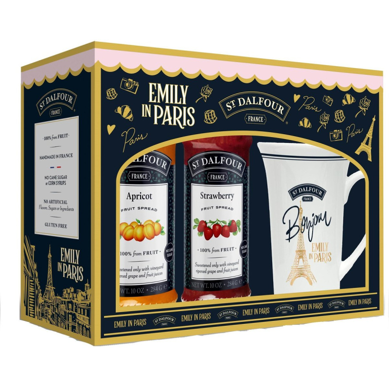 St. Dalfour Emily in Paris balíček s hrnkem (2×284g + hrnek)