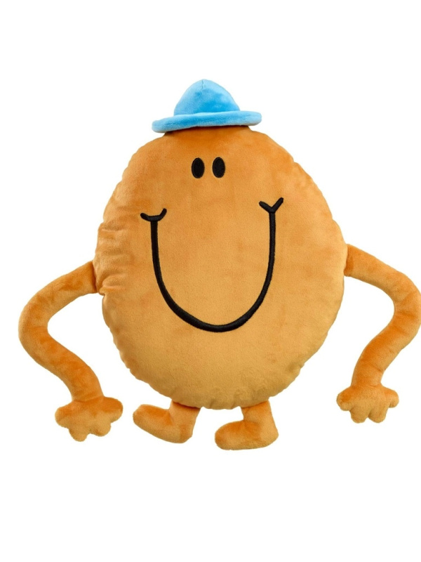 Rainbow Mr. Men Mr. Tickle velký polštářek