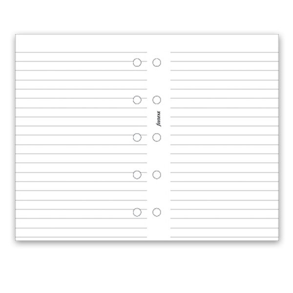 Poznámkový papír, linkovaný bílý