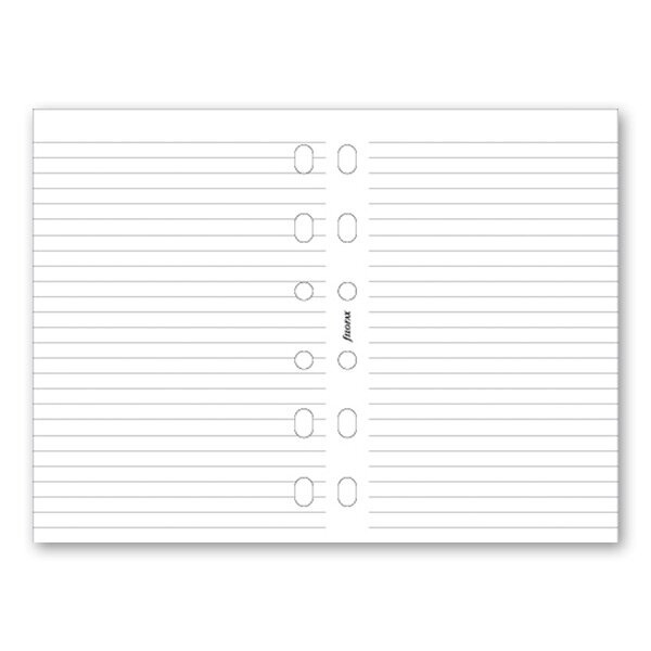 Poznámkový blok, linkovaný náplň kapesních diářů Filofax
