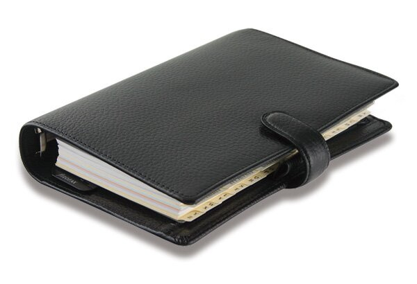 Diář A5 Filofax Finsbury černý