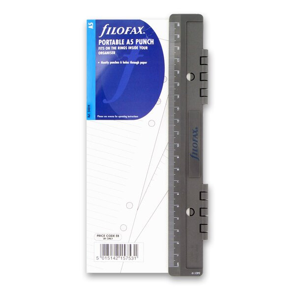 Děrovač náplň A5 k diářům Filofax