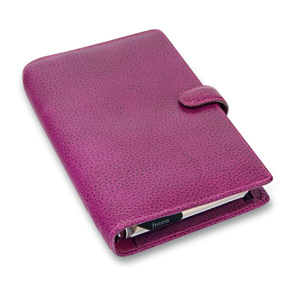Osobní diář Filofax Finsbury A6 malinový