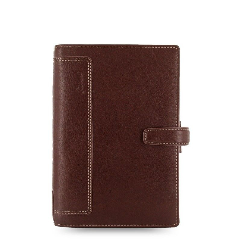 Osobní diář Filofax Holborn A6 tmavě hnědý