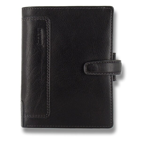 Kapesní diář Filofax Holborn A7 černý
