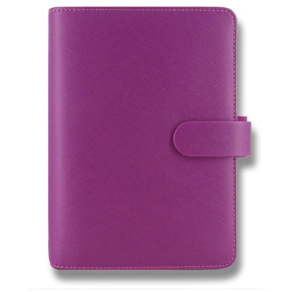 Osobní diář Filofax Saffiano A6 malinový