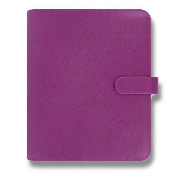 Diář A5 Filofax Saffiano malinový