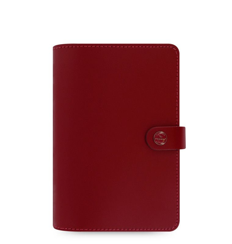 Filofax Kroužkový diář 2025 The Original osobní - červená