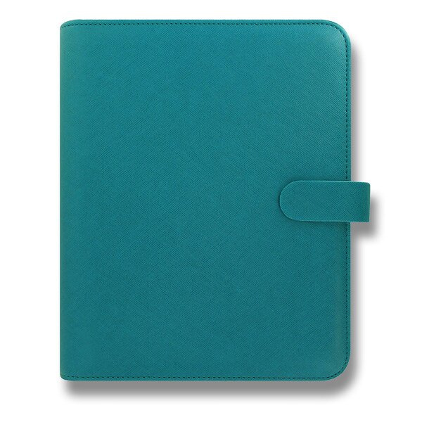 Diář A5 Filofax Saffiano tyrkysový
