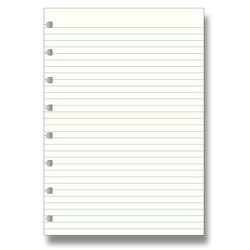 Náhradní náplň diáře Filofax - A6, týden na 2 strany, rok 2025