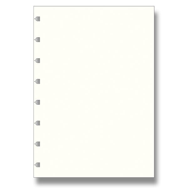Čistý papír náplň zápisníků A5 Filofax Notebook