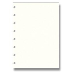 Čistý papír náplň zápisníků A5 Filofax Notebook