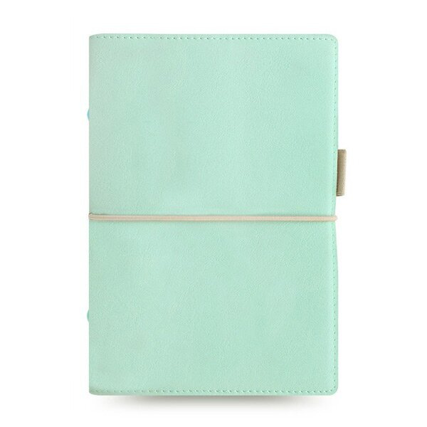 Osobní diář Filofax Domino Soft A6 pastelově zelená