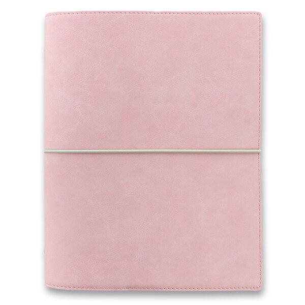 Diář A5 Filofax Domino Soft pastelově růžový
