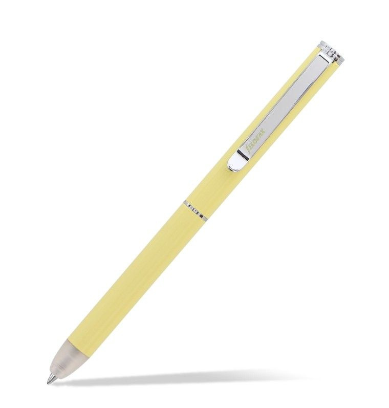 Filofax Classic gumovacie pero pastelovo žlté