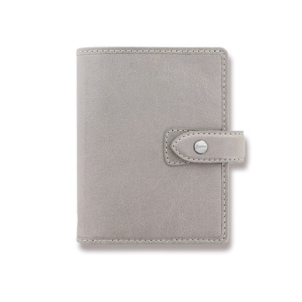 Kapesní diář Filofax Malden A7 šedý