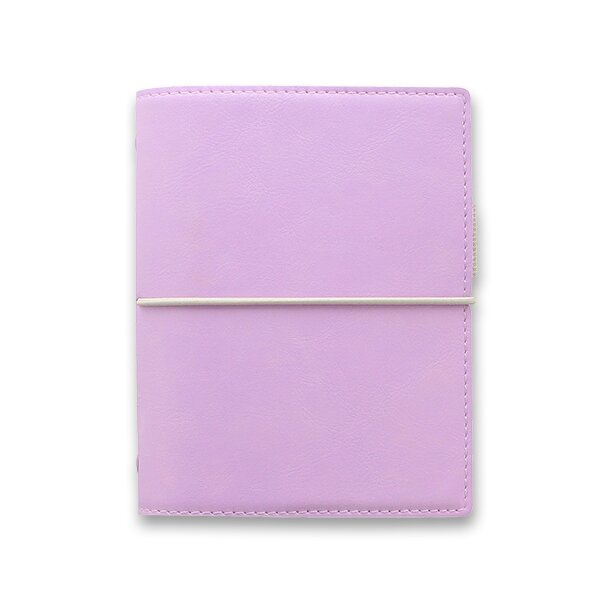 Kapesní diář Filofax Domino Soft A7 pastelové fialová